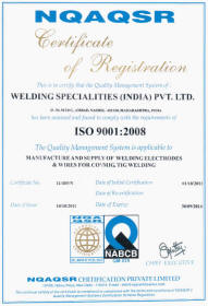 Welding ISO Certificate